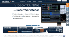 Desktop Screenshot of captrader.com